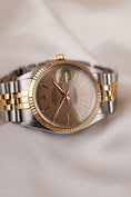 Load image into Gallery viewer, Rolex Datejust 36 16013 Box + og. Papiere S/G, Houndstooth Dial, LC100
