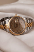 Load image into Gallery viewer, Rolex Datejust 36 16013 Box + og. Papiere S/G, Houndstooth Dial, LC100
