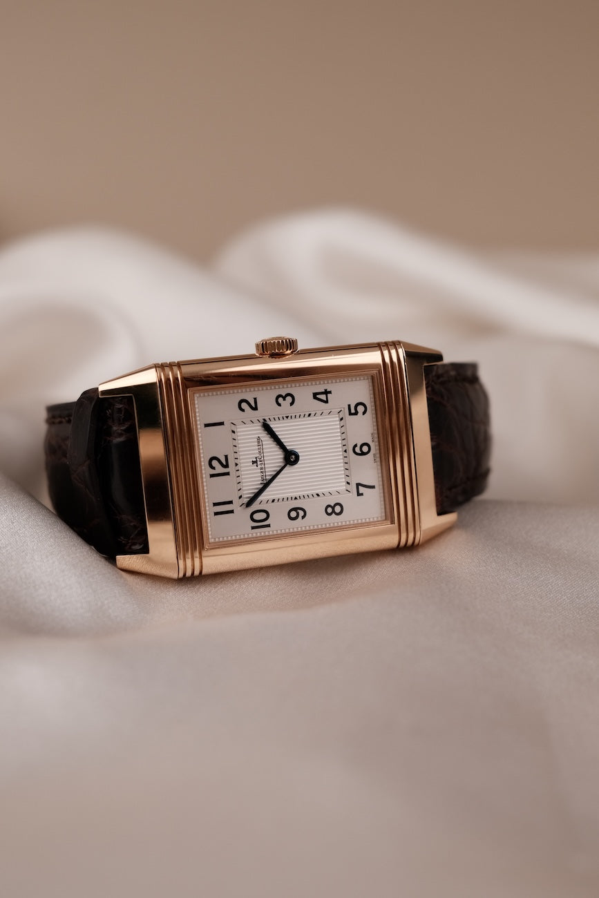 Jaeger-LeCoultre Grande Reverso Ultra Thin Q2782520 Box + og. Papiere Rose