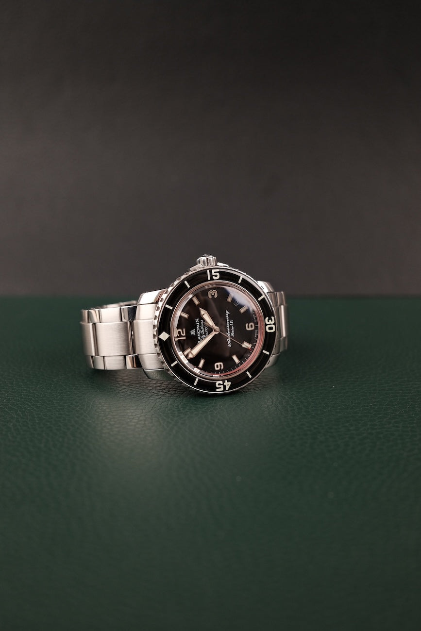 Blancpain Fifty-Fathoms Limited 50th Anniversary Series III 2200-1130 Box + og. Papiere Collector´s Set