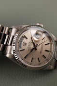 Carica l'immagine nel visualizzatore della galleria, Rolex Day-Date 36 18239 18k White Gold, Patina Dial, SERVICED
