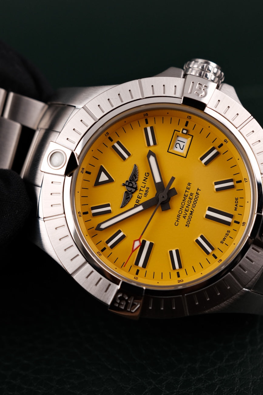 Breitling Avenger Seawolf A17319 Box + og. Papiere Automatic 45