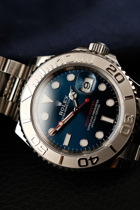 Rolex Yachtmaster 40 126622 Box + og. Papiere Blue Dial