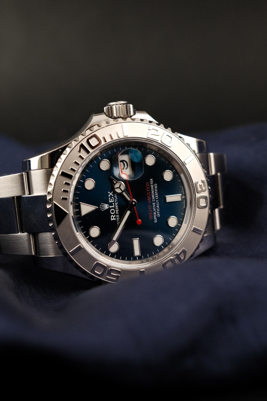 Rolex Yachtmaster 40 126622 Box + og. Papiere Blue Dial