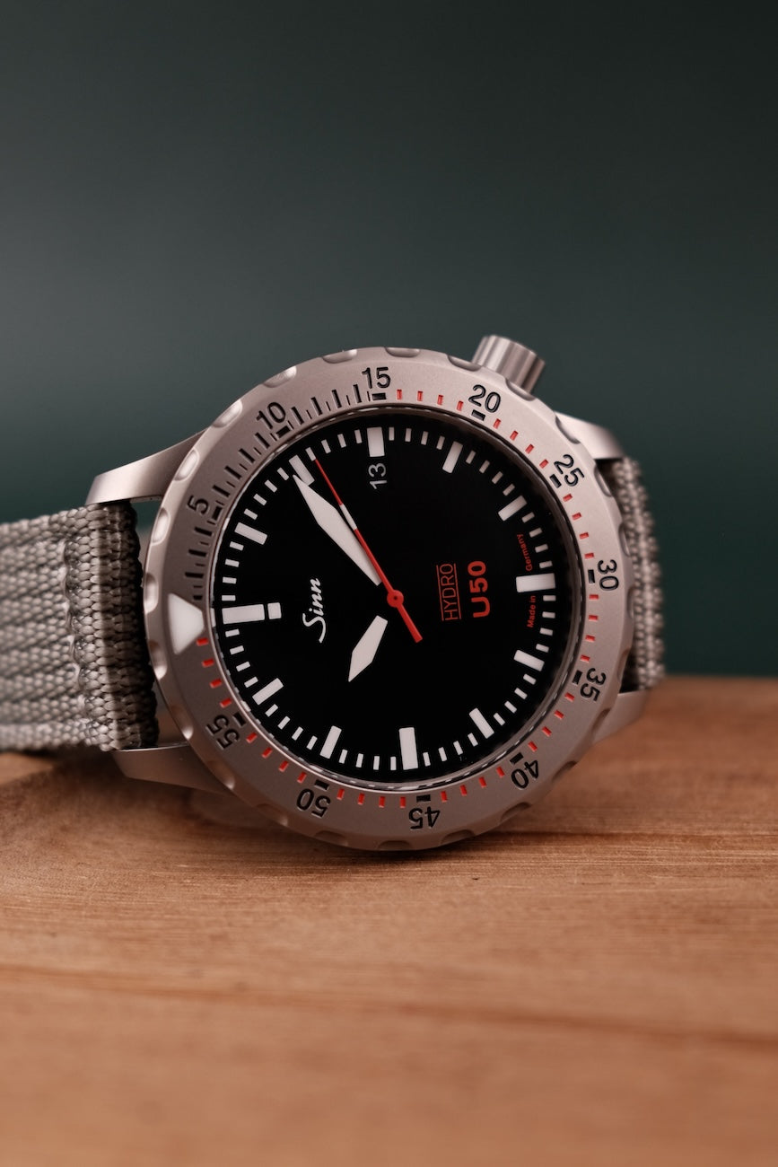 Sinn Hydro U50 1051.030 Box + og. Papiere 41mm