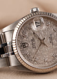 Cargar la imagen en la vista de la galería, Tudor Prince Date 74034 Original Papiere Steel, Fluted Bezel, Diamond Dial
