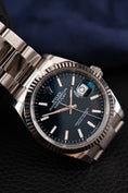 Bild in Galerie-Betrachter laden, Rolex Datejust 36 126234 Box + og. Papiere Blue Motif Dial
