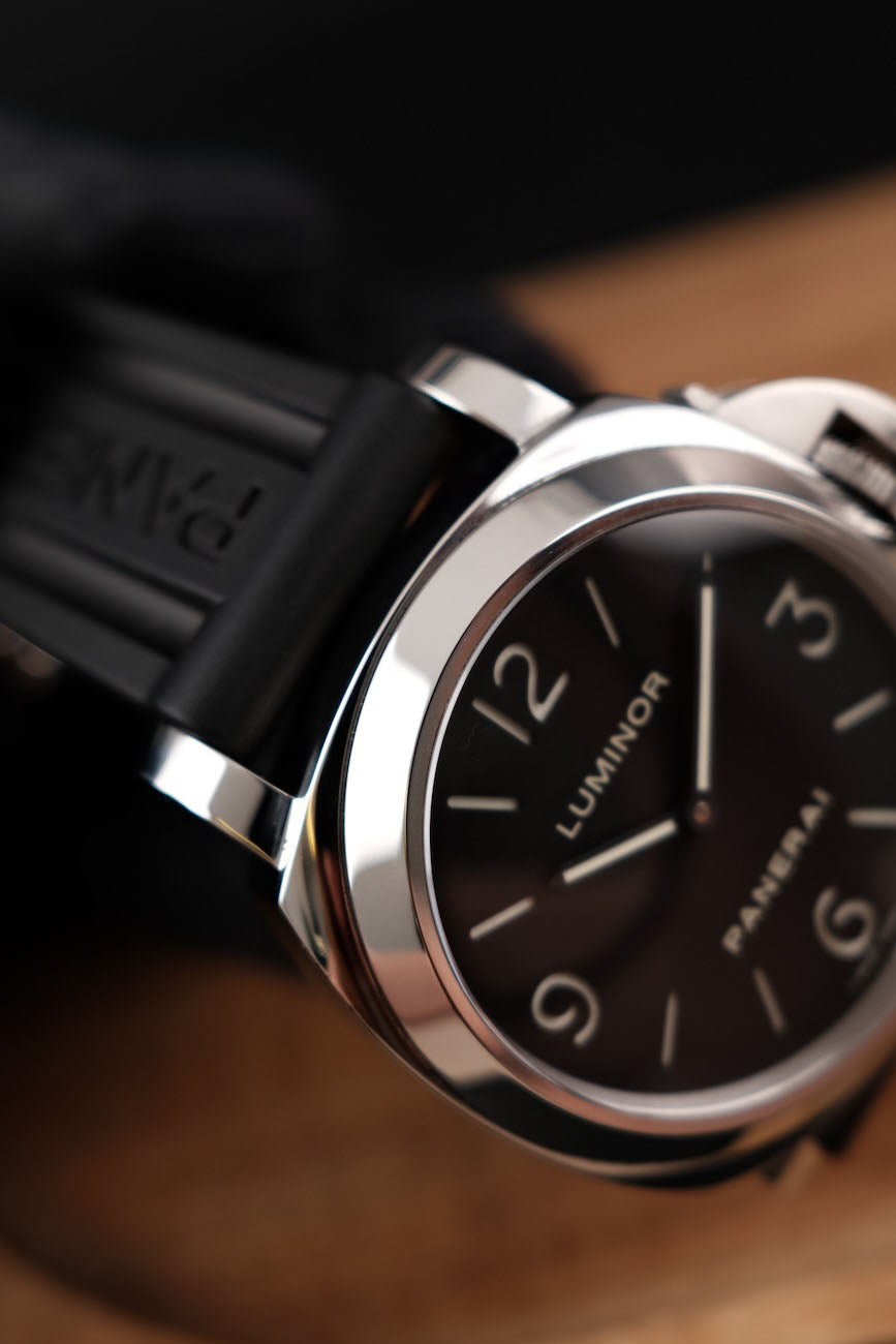 Panerai Luminor Base PAM00112 Box + og. Papiere