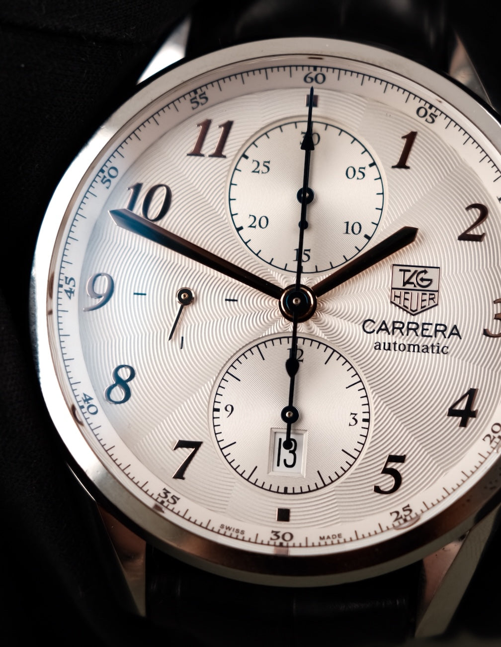 Tag Heuer Carrera Calibre 16 CAS2112FC6291 Box + og. Papiere Heritage