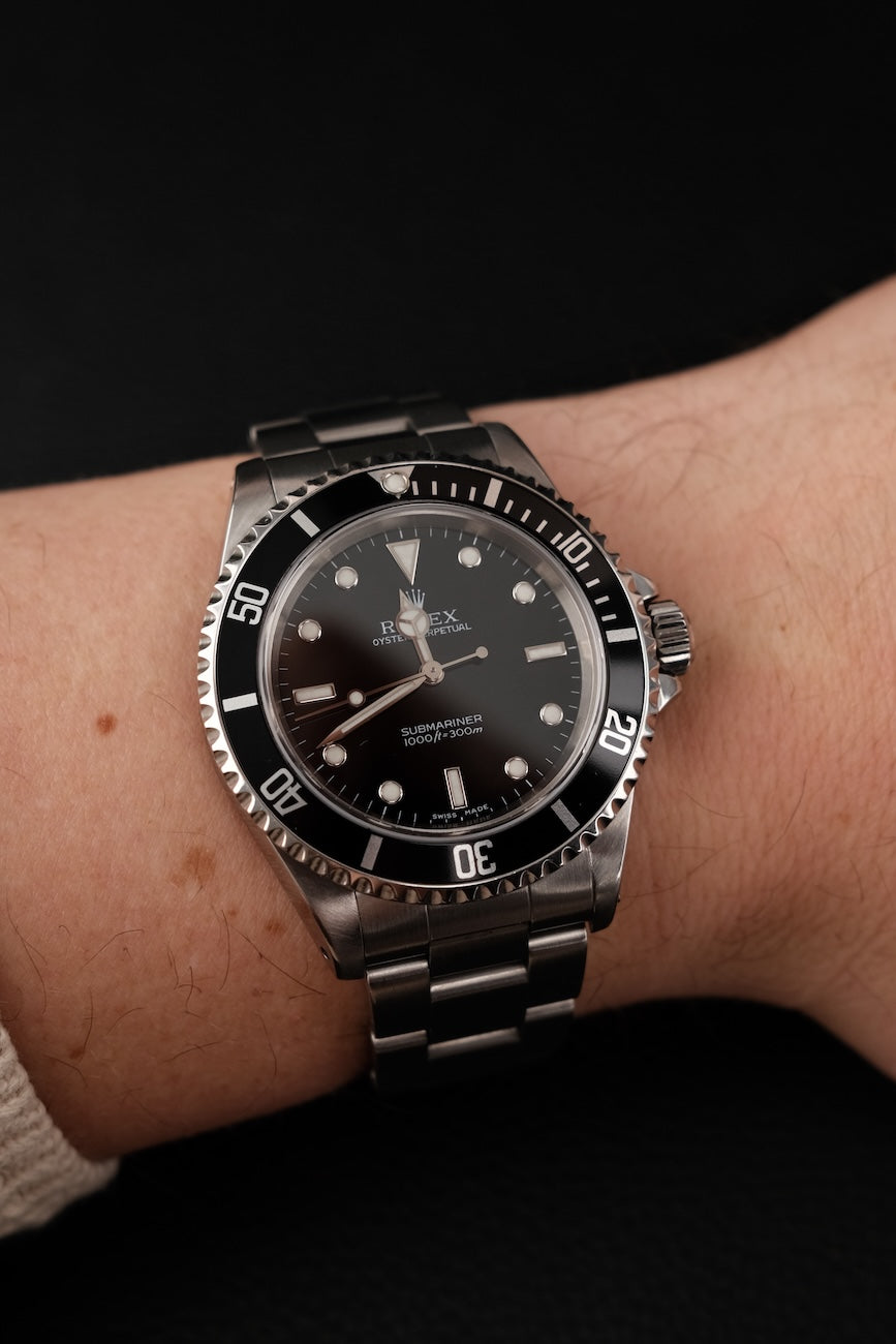 Rolex Submariner No Date 14060M Box + og. Papiere Two-Liner Collector´s Set incl. First Buyer´s Invoice LC 100