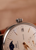 Load image into Gallery viewer, IWC Portofino Hand-Wound IW516401 Box + og. Papiere Moon Phase Eight Day
