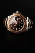 Bild in Galerie-Betrachter laden, Rolex Yacht-Master 40 116621 Original Papiere Chocolate Dial Rosegold Steel
