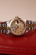 Load image into Gallery viewer, Rolex Lady-Datejust 79163 Box + og. Papiere S/G, MOP Dial, First Buyer's Invoice
