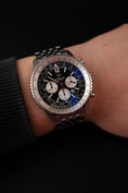 Cargar la imagen en la vista de la galería, Breitling Navitimer A41322 Box + og. Papiere 50th Anniversary Edition, Black Dial
