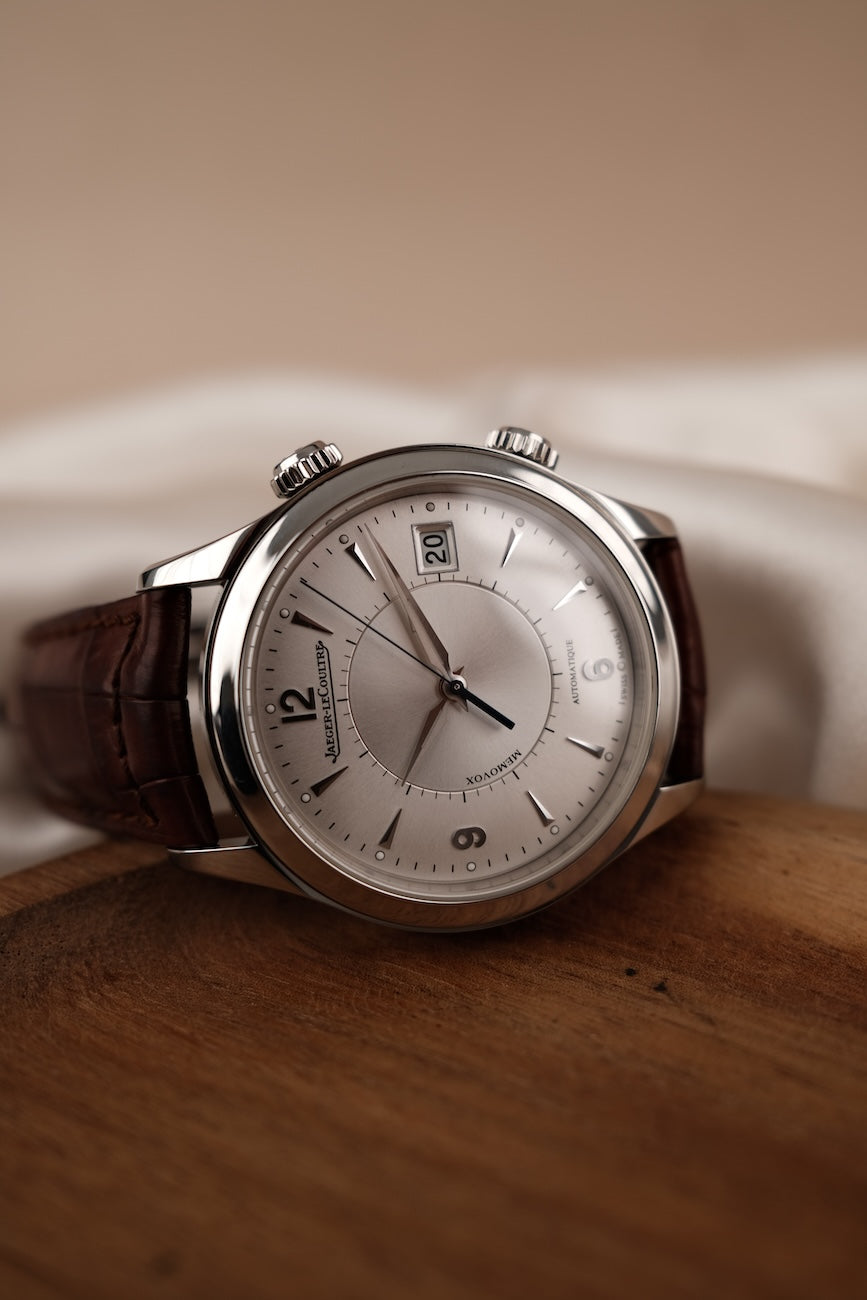 Jaeger-LeCoultre Master Memovox Q1418430 Box + og. Papiere German Delivered