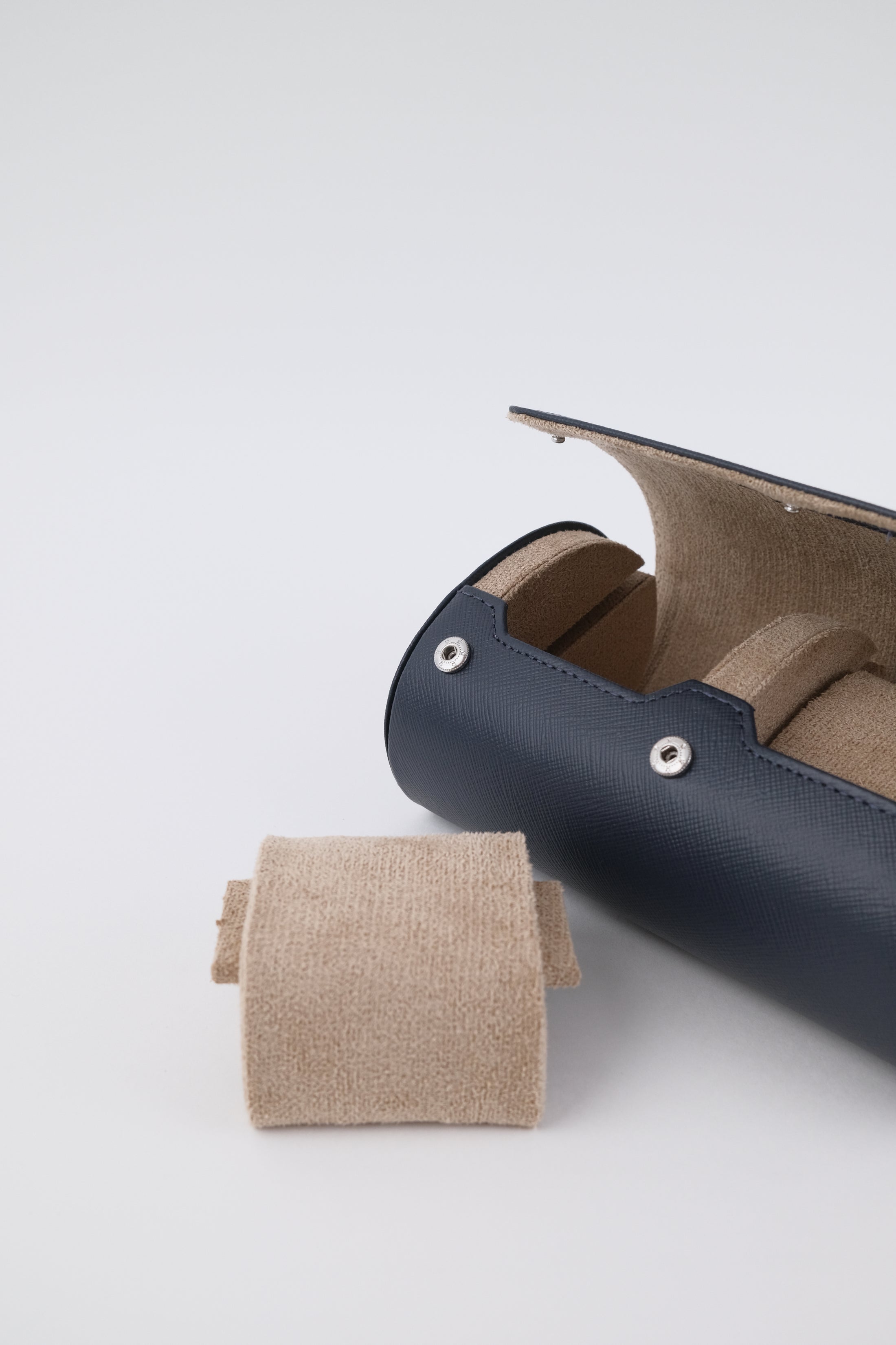 Uhrenrolle 2 - Medium - Ocean Blue & Milky Coffee