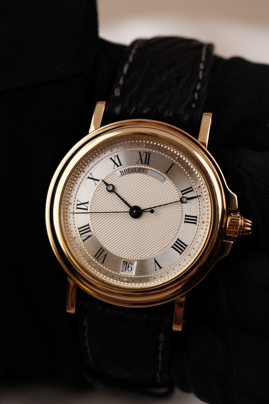 Breguet Marine BA3400 Box + og. Papiere 18k Yellow Gold