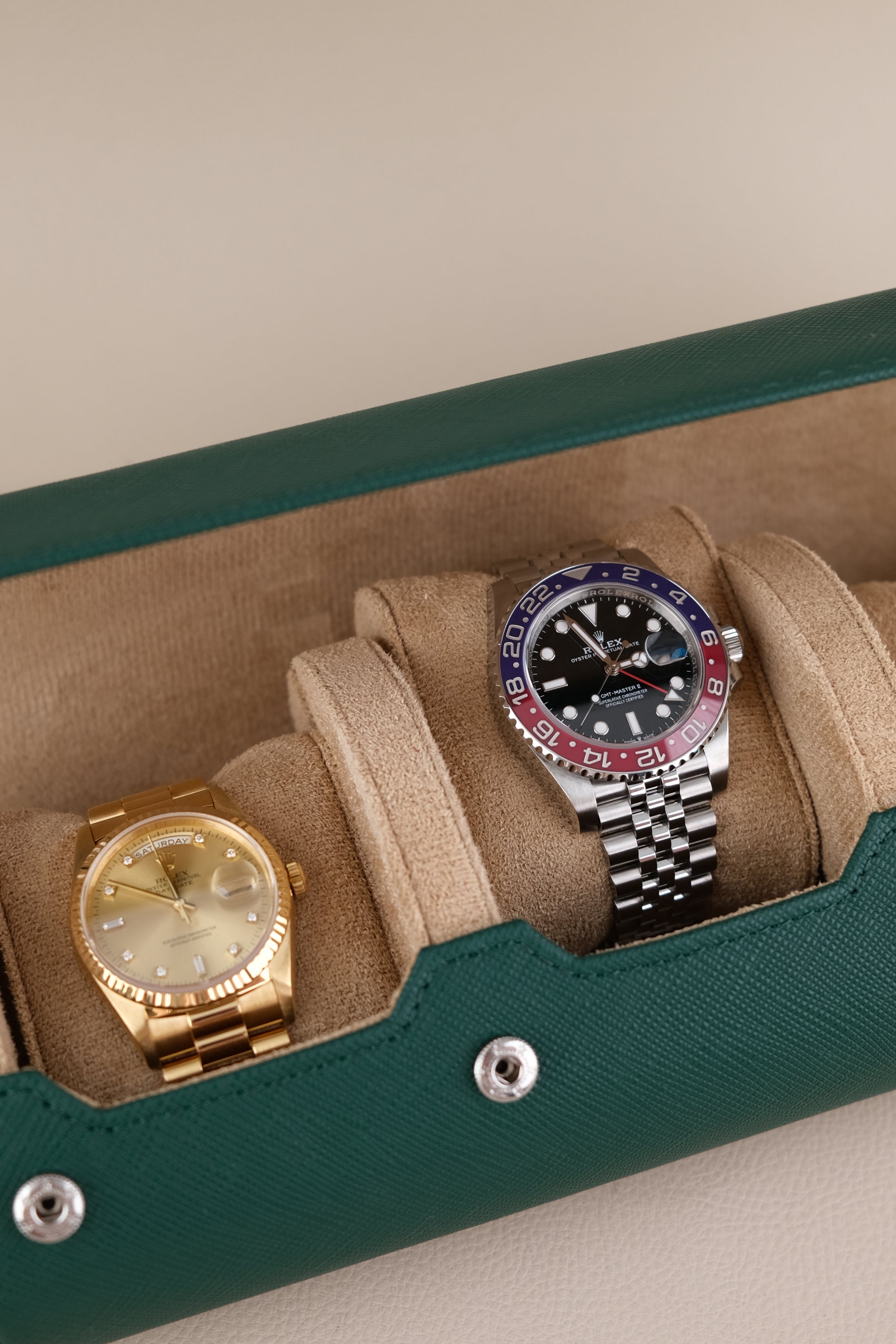 Uhrenrolle 3 - Large - Emerald Green