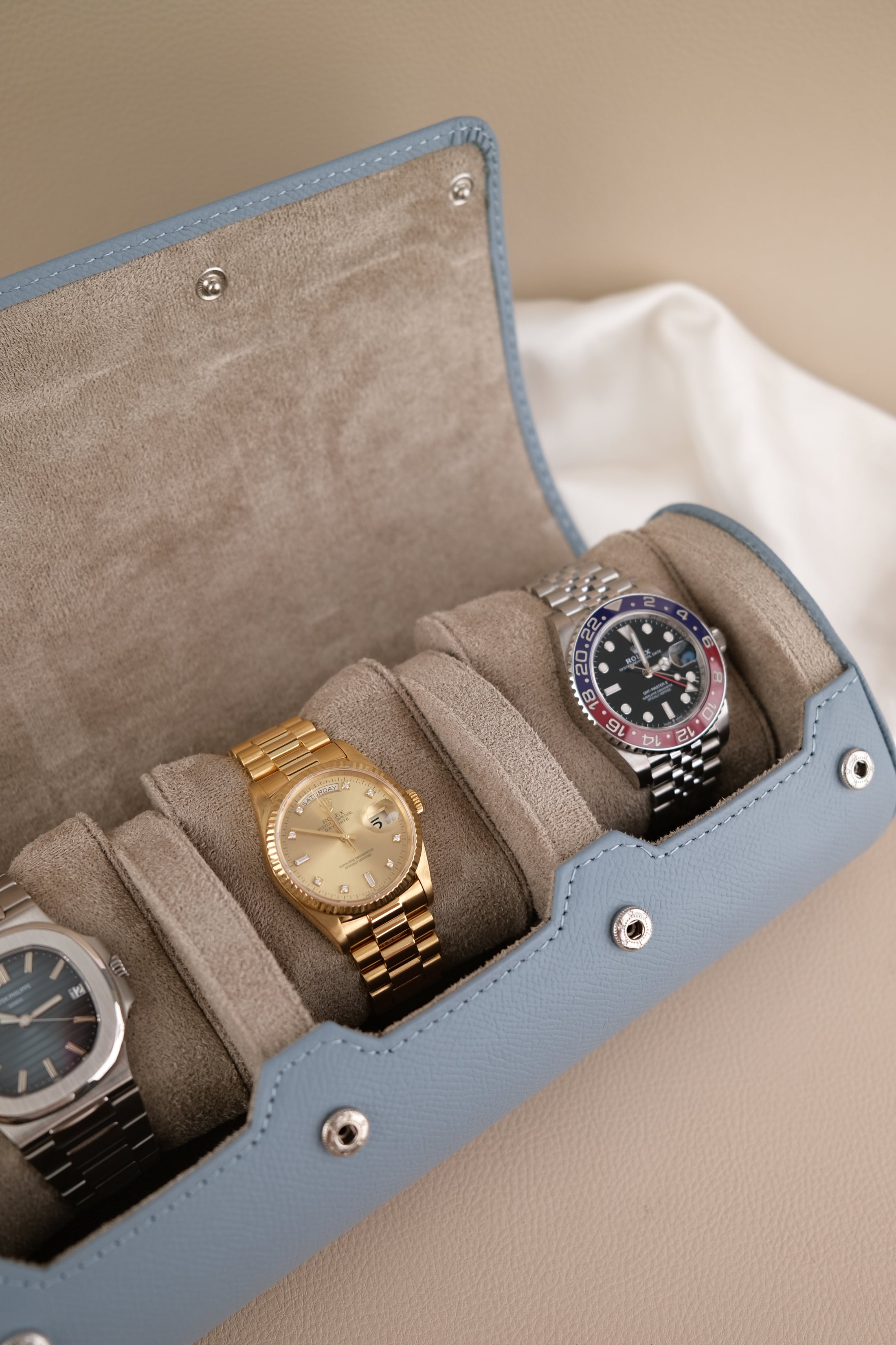 Uhrenrolle 3 - Large - Baby Blue