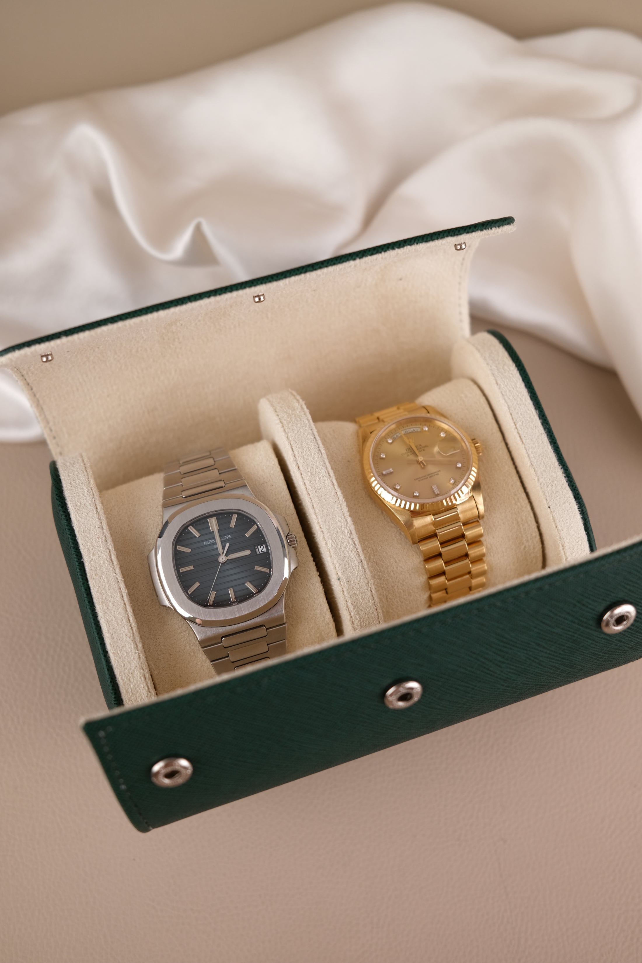 Uhrenrolle 2 - Medium - Emerald Green