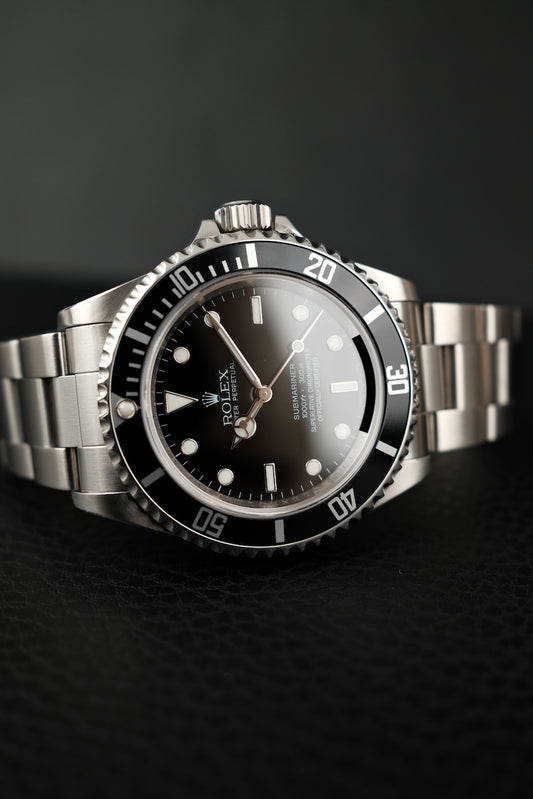 Rolex Submariner (No Date) 14060M Box + og. Papiere LC100, Open Papers, V-Serie