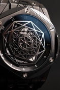 Bild in Galerie-Betrachter laden, Hublot Big Bang Sang Bleu 415.CX.1112.VR.MXM18 Box + og. Papiere 45mm, Ceramic, Limited 200pc, 3 Straps, German Delivered
