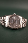 Load image into Gallery viewer, Rolex Datejust 36 16014 Grey Stick Dial
