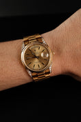 Charger l'image dans la visionneuse de la galerie, Rolex Day-Date 36 18338 Factory Diamond Lugs, unpolished, Serviced
