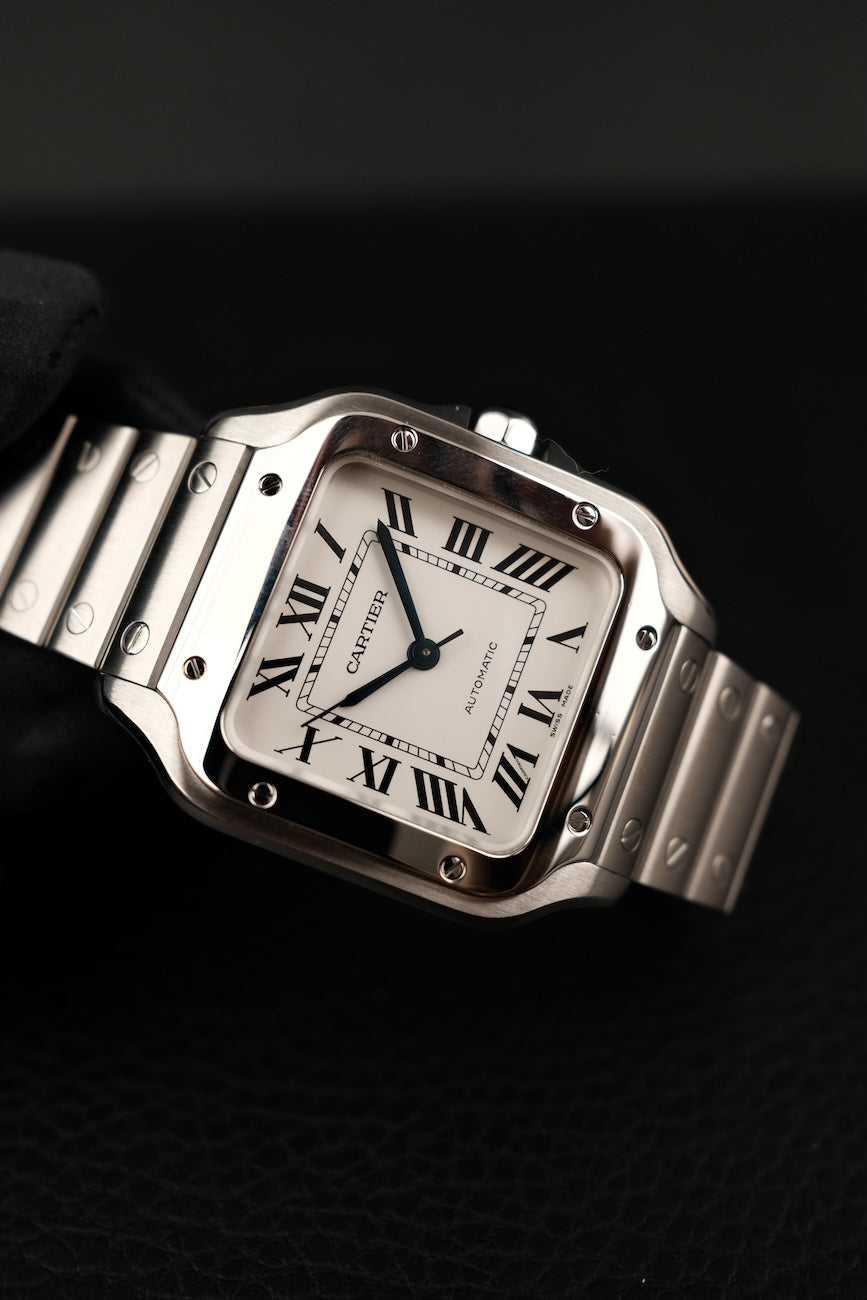 Cartier Santos WSSA0029 Box + og. Papiere