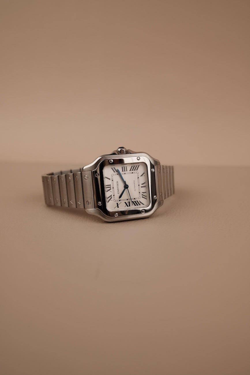 Cartier Santos WSSA0029 Box + og. Papiere