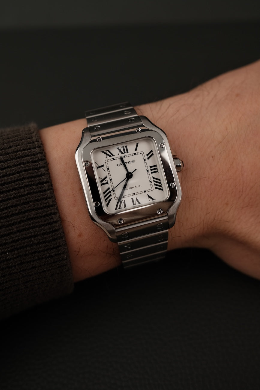 Cartier Santos WSSA0029 Box + og. Papiere