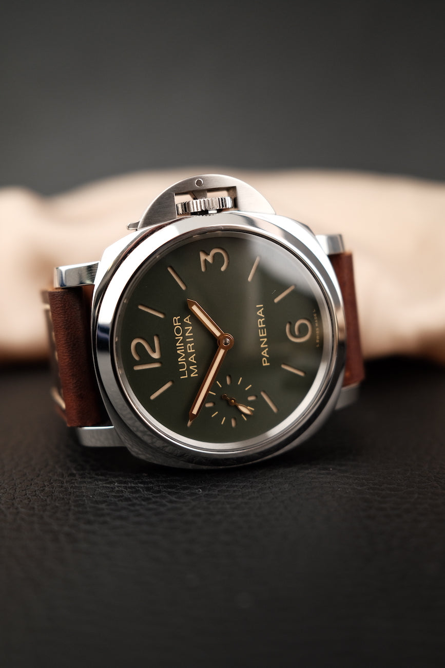 Panerai Luminor Marina "Last one for Paneristi" PAM00911 Box + og. Papiere Limited to 500 Pieces