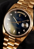 Bild in Galerie-Betrachter laden, Rolex Day-Date 36 Blue Vignette Dial  18038
