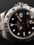 Carica l'immagine nel visualizzatore della galleria, Rolex Explorer II 216570 Box + og. Papiere Black Dial, LC EU
