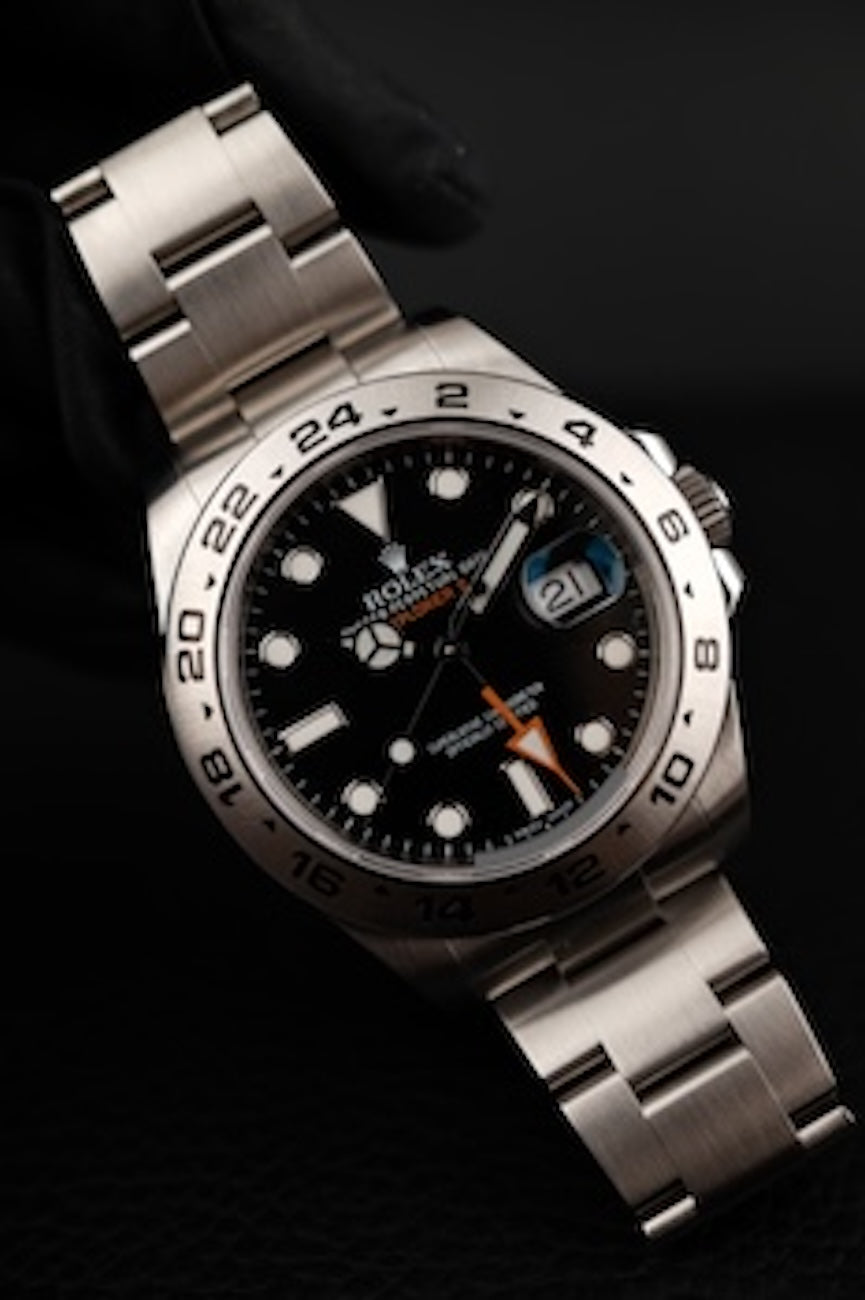 Rolex Explorer II 216570 Box + og. Papiere Black Dial, LC EU