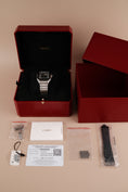 Cargar la imagen en la vista de la galería, Cartier Santos Graues Zifferblatt Large WSSA0037 Box + og. Papiere 99% Neu
