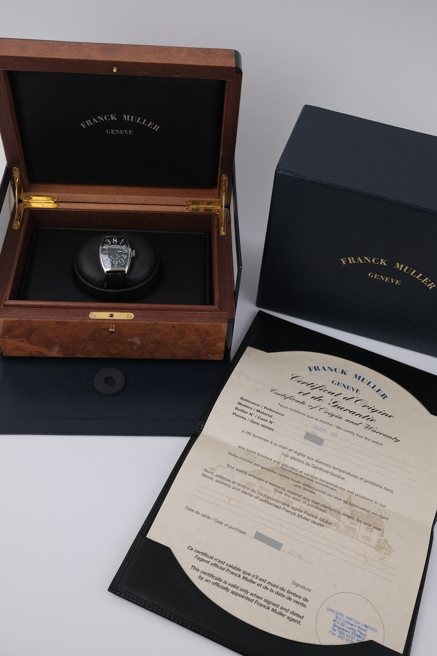 Franck Muller Crazy Hours 5850CH - Papiere und oder Lieferumfang