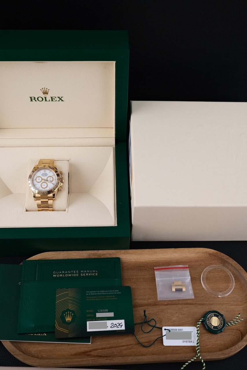 Rolex Daytona 126508 - Papiere und oder Lieferumfang