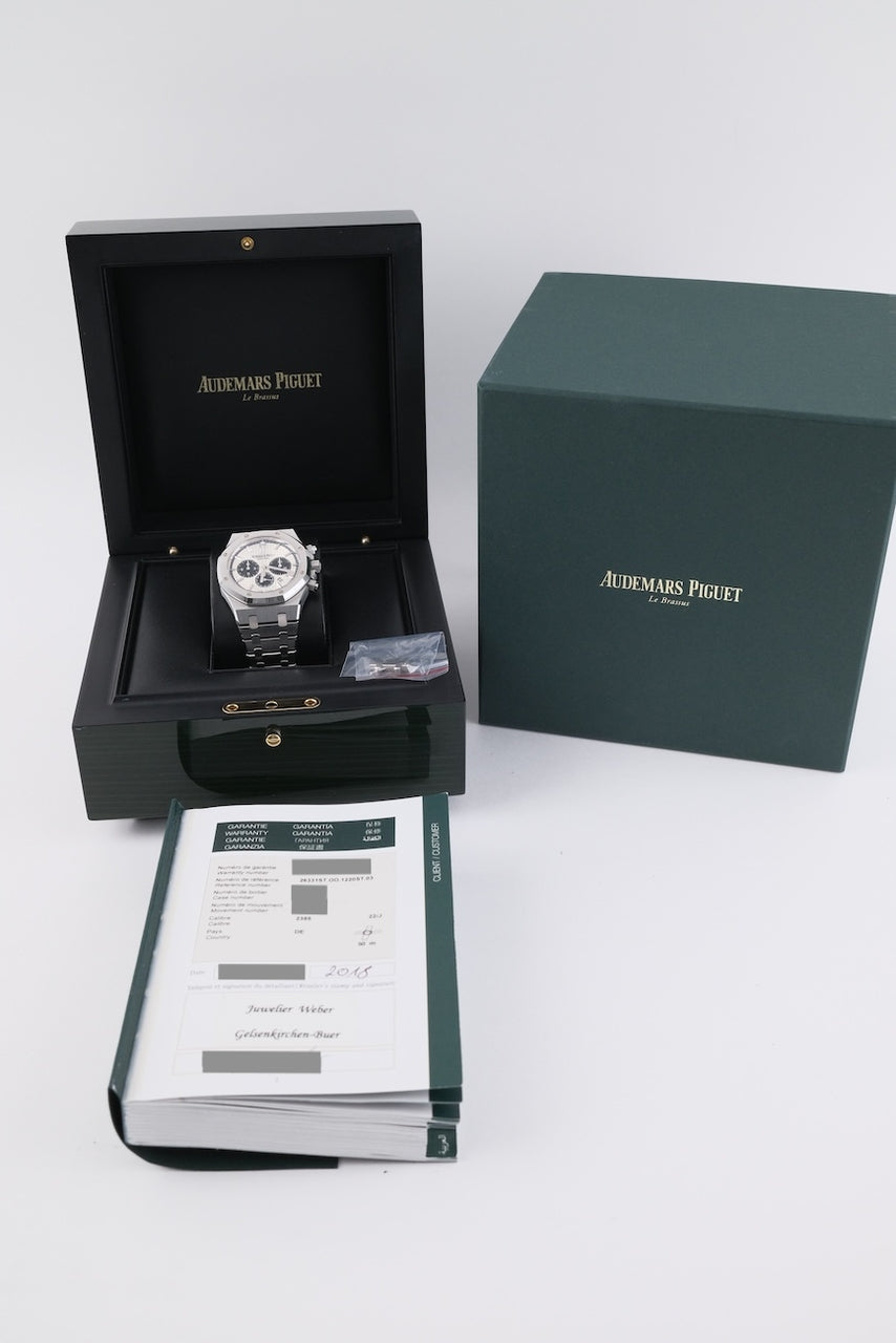 Audemars Piguet Royal Oak Chronograph 26331ST.OO.1220ST.03 - Papiere und oder Lieferumfang