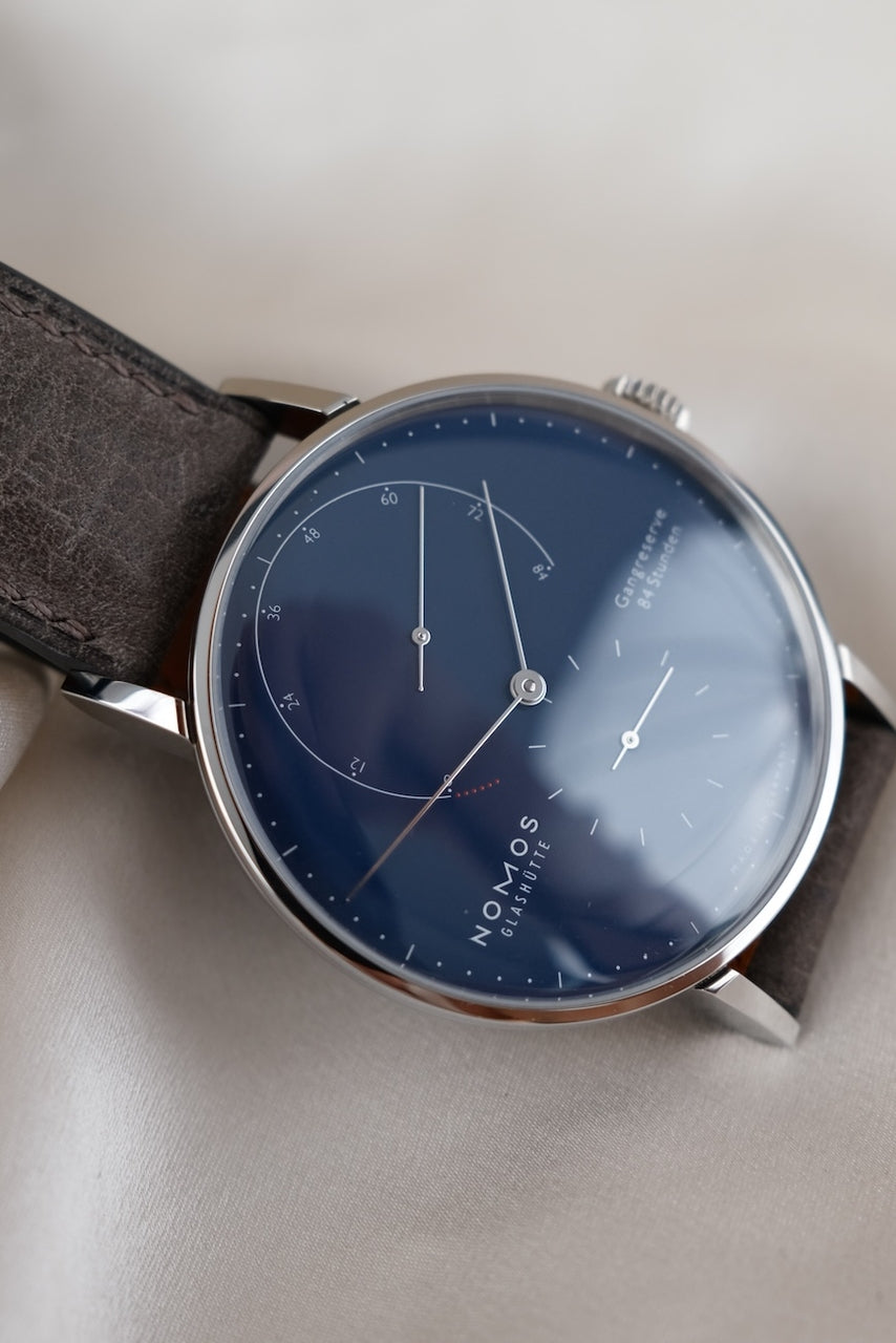 Nomos Lambda Blue 175 Years Watchmaking Glashütte 960.S3 - Detailansicht 4