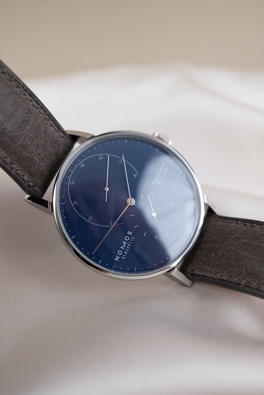 Nomos Lambda Blue 175 Years Watchmaking Glashütte 960.S3 - Detailansicht 1
