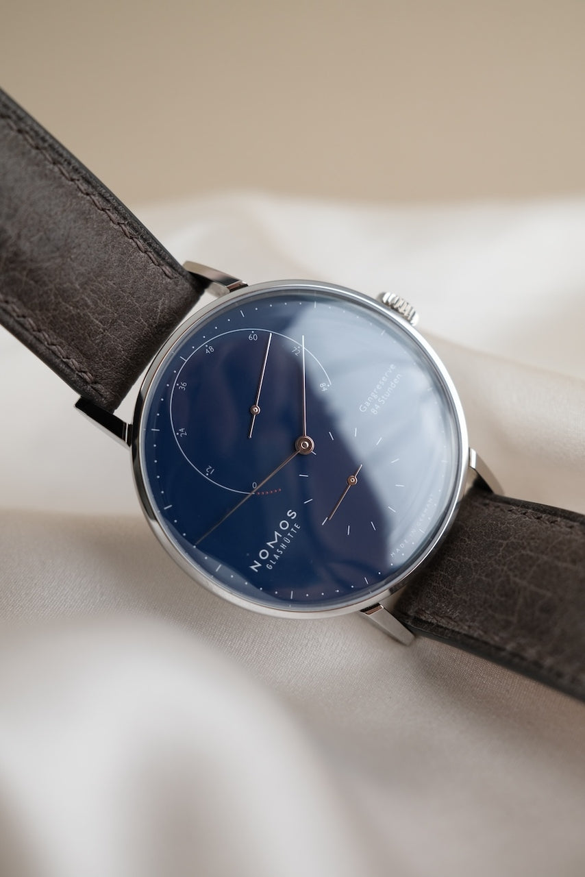 Nomos Lambda Blue 175 Years Watchmaking Glashütte 960.S3 - Thumbnail