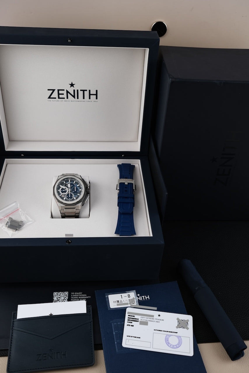 Zenith Defy 95.9100.9004/01.I001 - Papiere und oder Lieferumfang