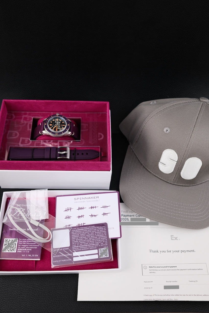 Spinnaker Fleuss 40 SP-5146-01 - Papiere und oder Lieferumfang