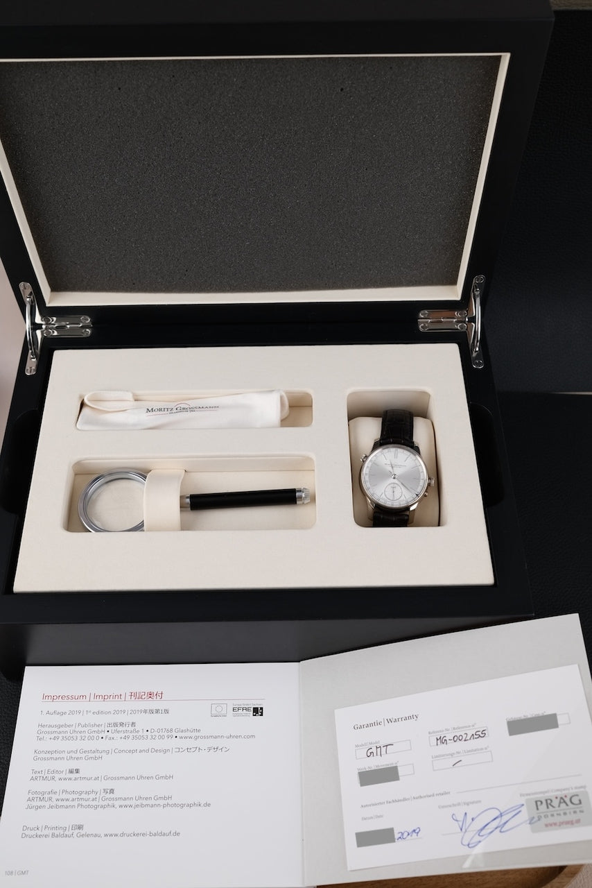 Moritz Grossmann GMT MG002155 - Papiere und oder Lieferumfang