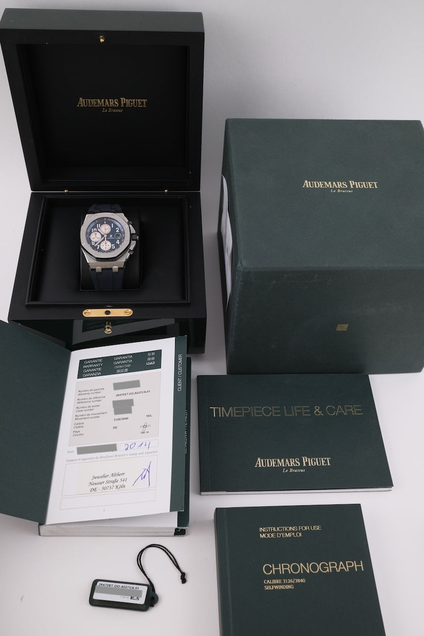 Audemars Piguet Royal Oak Offshore Chronograph 26470ST.OO.A027CA.01 - Papers and documentation