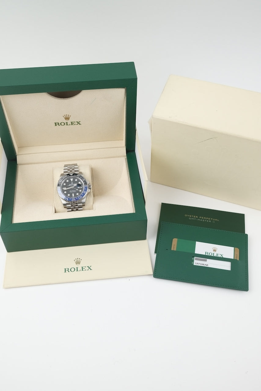 Rolex GMT-Master II 126710BLNR - Papiere und oder Lieferumfang