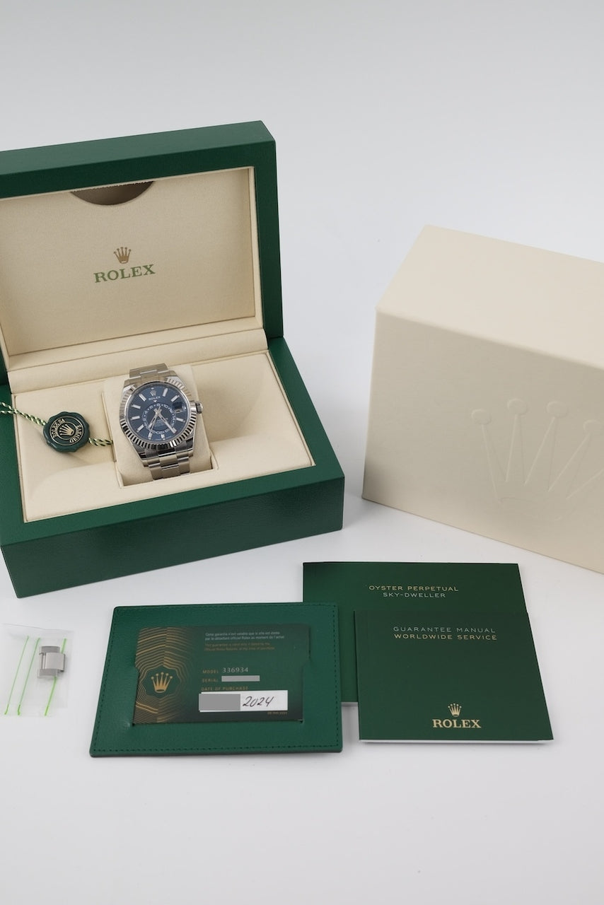 Rolex Sky-Dweller 336934 - documenti e/o volume di consegna