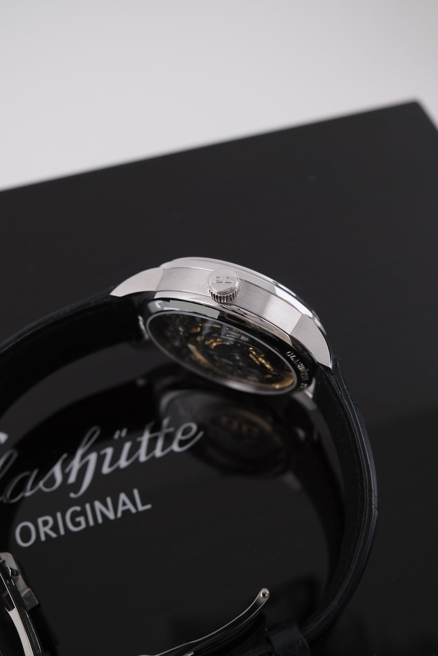 Glashütte PanoMaticLunar Aventurin Platinum 19214010361 - Detailansicht 6