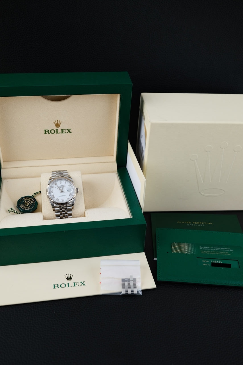 Rolex Datejust 36 126234 - Papiere und oder Lieferumfang